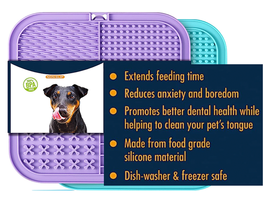 Boredom Reducing Licking Mats (2 pack)